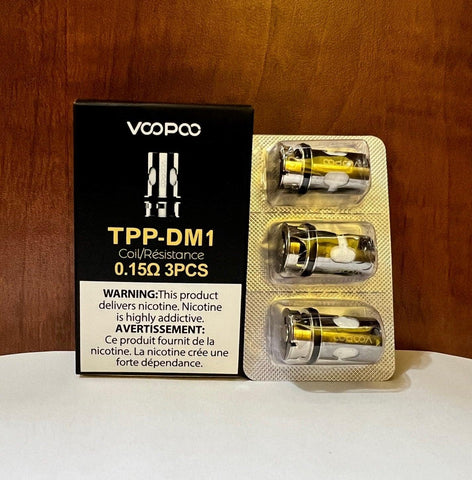 VOOPOO TPP MESH REPLACEMENT COIL (3 pcs) - DM1-0.15 Ohm