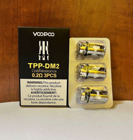 VOOPOO TPP MESH REPLACEMENT COIL (3 pcs) - DM2-0.2 Ohm