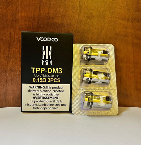 VOOPOO TPP MESH REPLACEMENT COIL (3 pcs) - DM3-0.15 Ohm