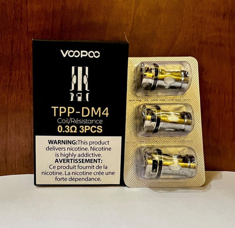 VOOPOO TPP MESH REPLACEMENT COIL (3 pcs) - DM4-0.3 Ohm