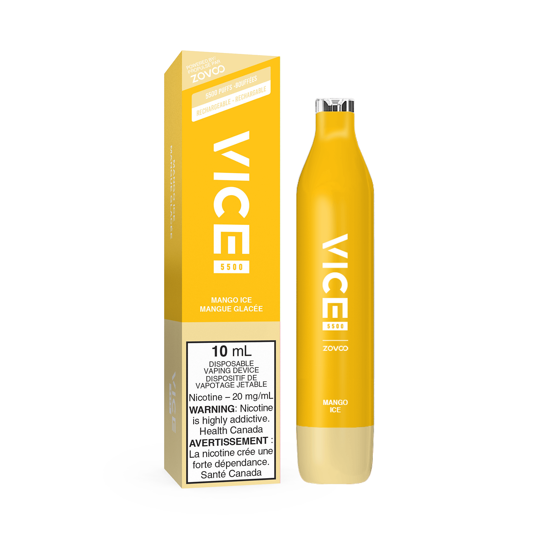 VICE 5500 DISPOSABLE - MANGO ICE - HM Vape