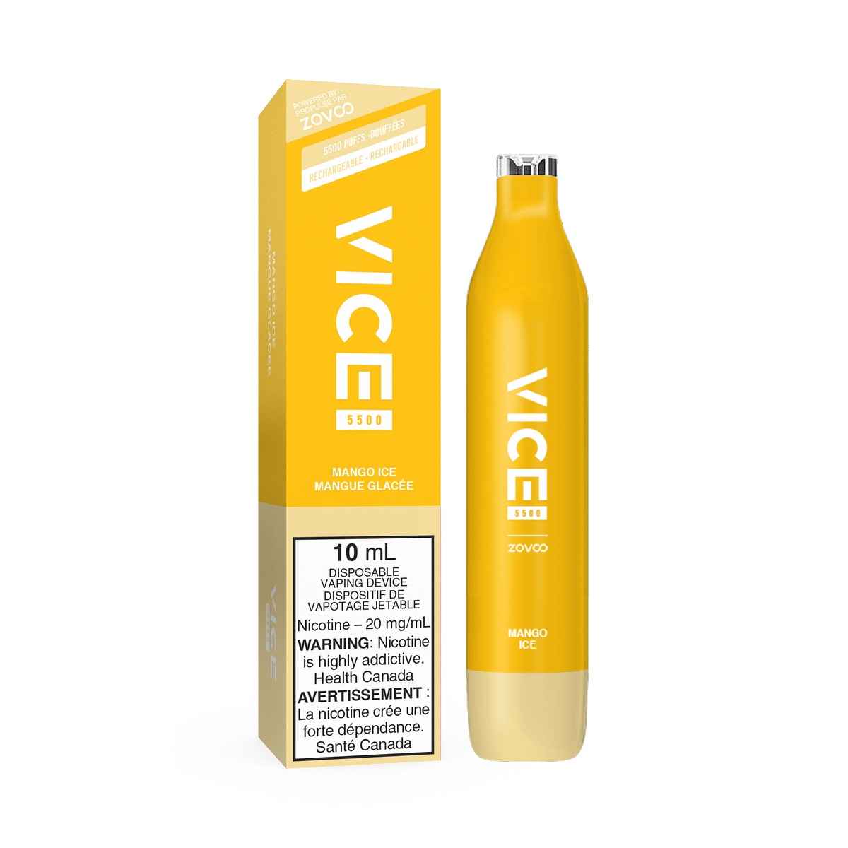 VICE 5500 DISPOSABLE - MANGO ICE - HM Vape