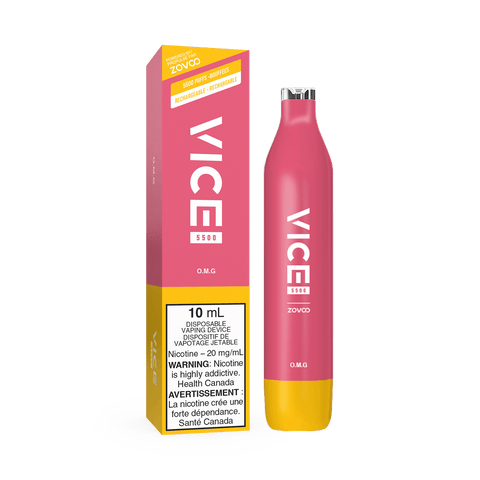 VICE 5500 DISPOSABLE - O.M.G. - HM Vape