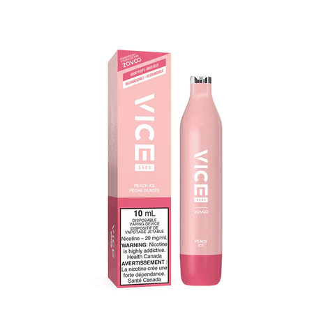 VICE 5500 DISPOSABLE - PEACH ICE - HM Vape