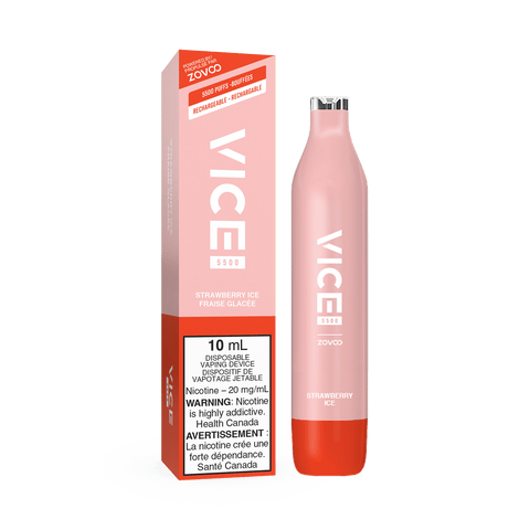 VICE 5500 DISPOSABLE - STRAWBERRY ICE