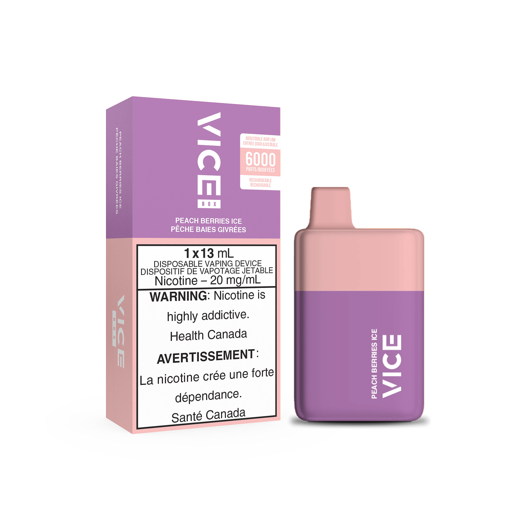 VICE Box - Peach Berries Ice