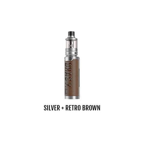 VOOPOO DRAG X PLUS PRO POD KIT - SILVER+RETRO BROWN