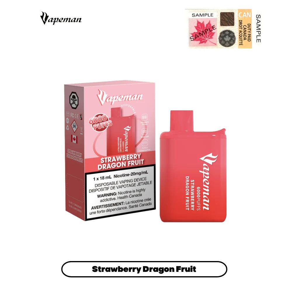 VAPEMAN Disposable 20mg/ml - 6000 Puff - HM Vape