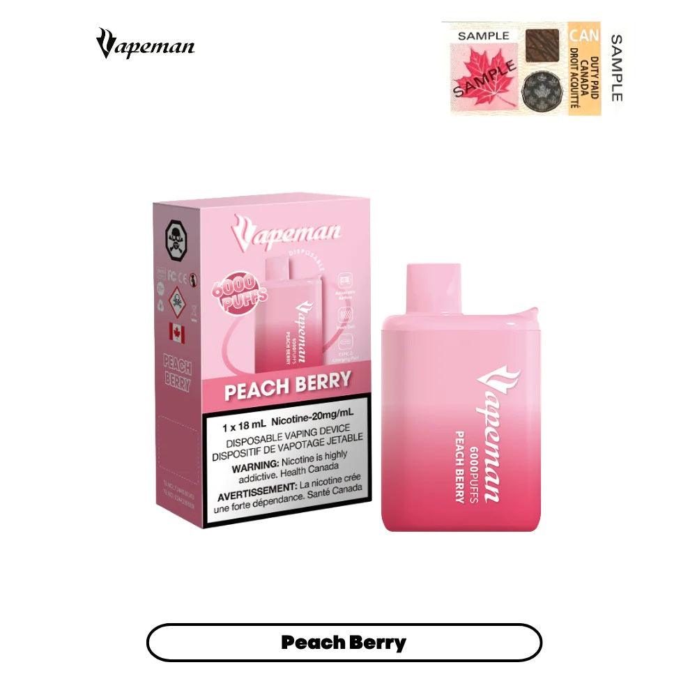 VAPEMAN Disposable 20mg/ml - 6000 Puff - HM Vape