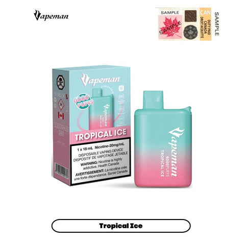 VAPEMAN Disposable 20mg/ml - 6000 Puff - HM Vape