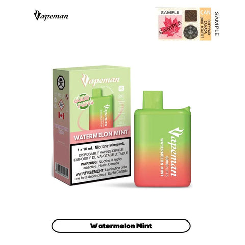 VAPEMAN Disposable 20mg/ml - 6000 Puff - HM Vape