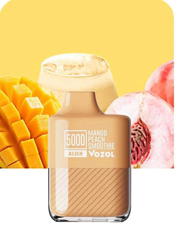 Vozol Alien 5000 - Mango Peach Smoothie