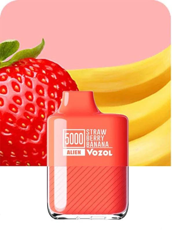 Vozol Alien 5000 - Strawberry Banana