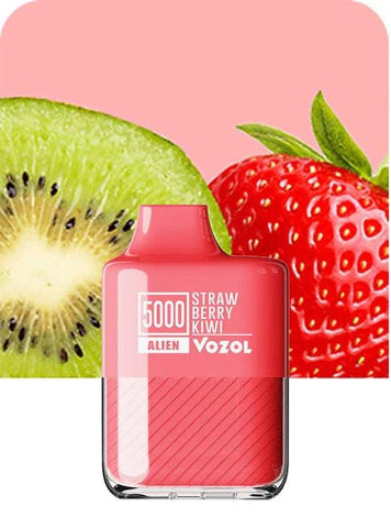 Vozol Alien 5000 - Strawberry Kiwi