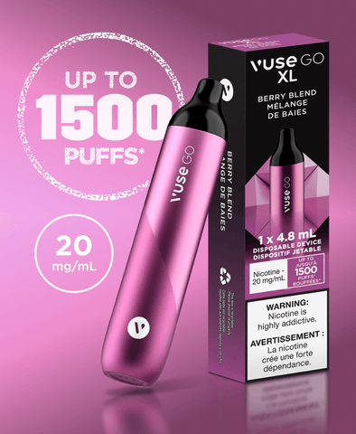 Vuse GO XL 1500 Puffs 20mg/ml - BERRY BLEND