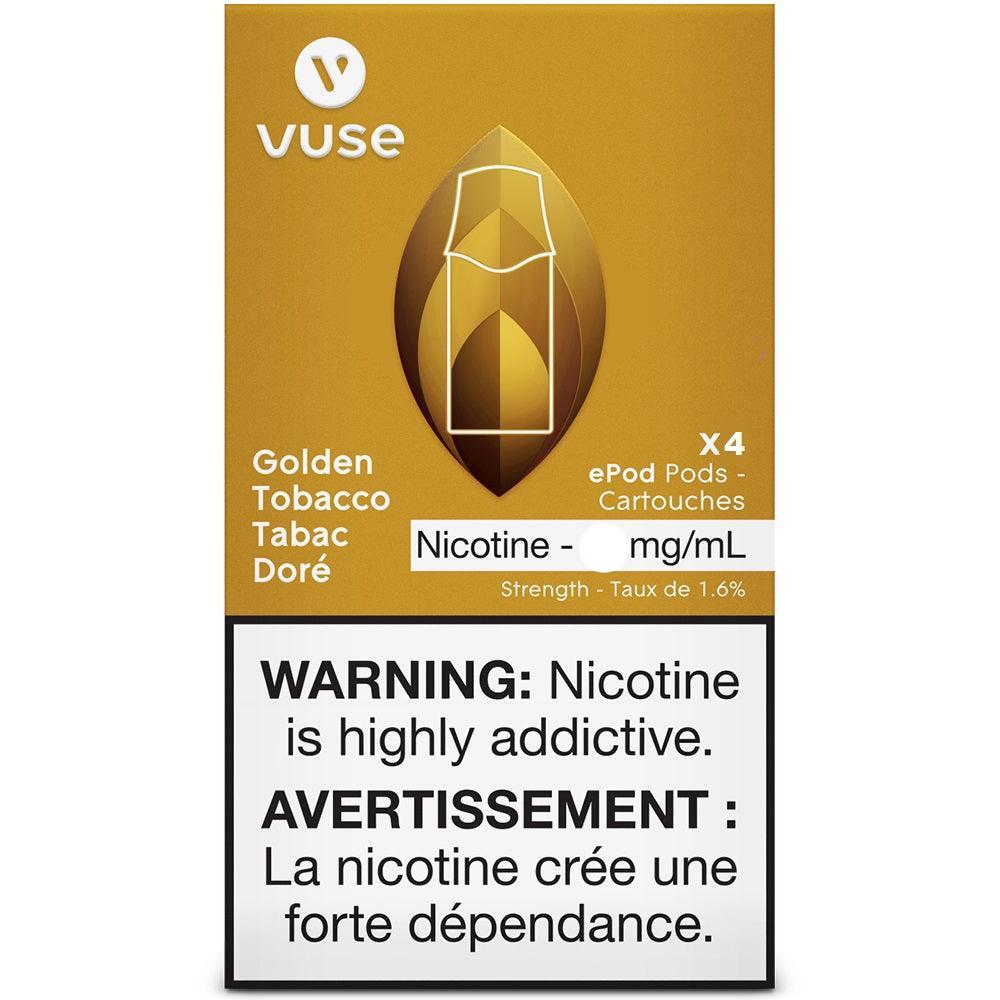 Vuse ePod - Golden Tobacco Pods 4pk