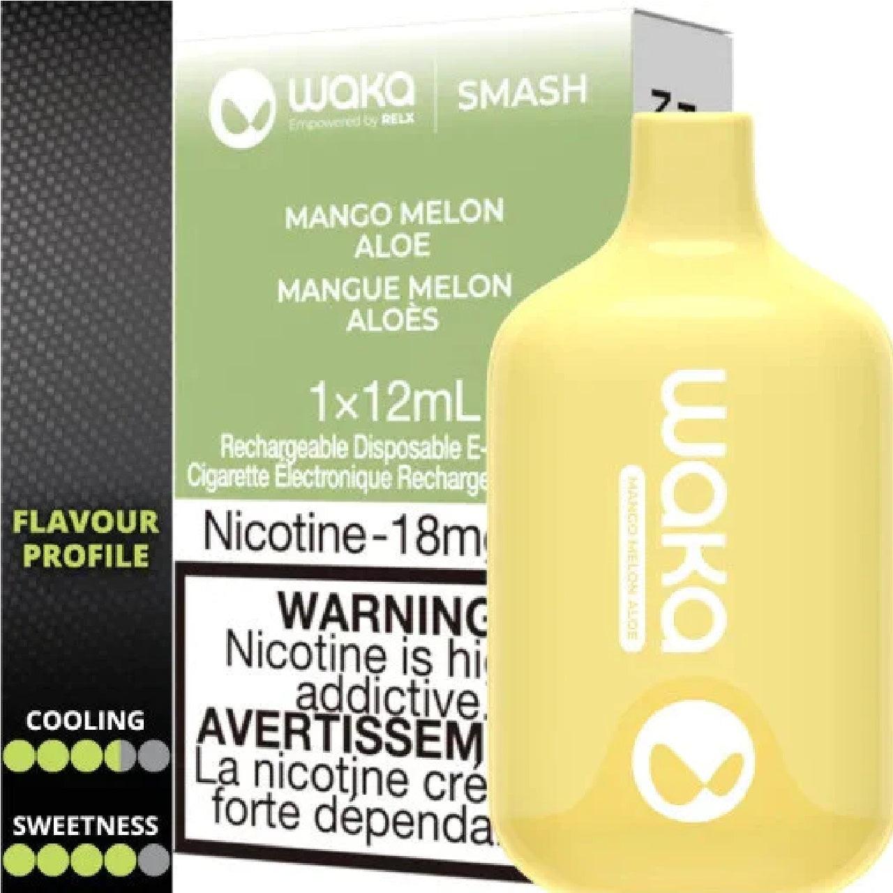 Waka Smash X RELX 6000 puffs - Mango-Melon-Aloe