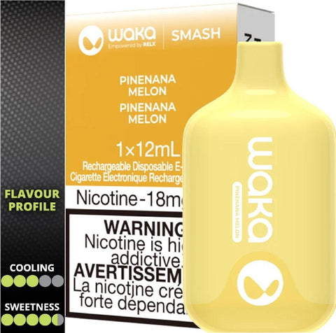 Waka Smash X RELX 6000 puffs - Pinenana Melon