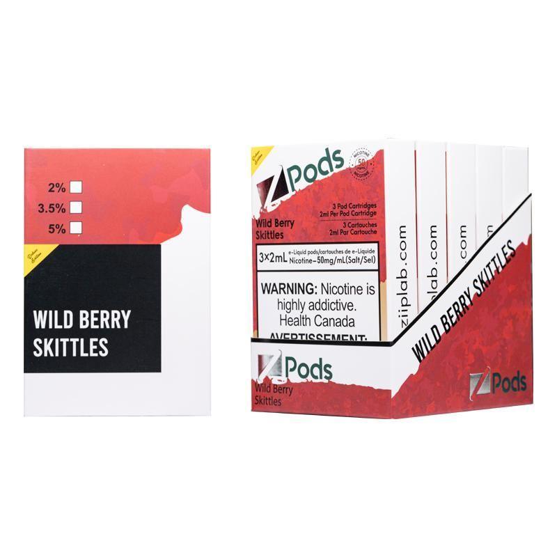 Wild Berry Skittles Z Pods S Compatible Pods