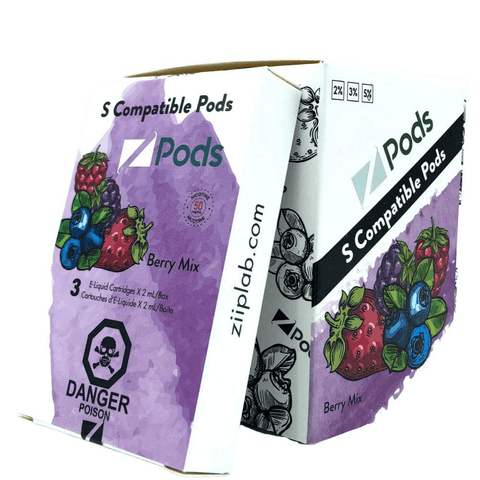 Z Pods S Compatible Pods Berry Mix 5% Nic Salt