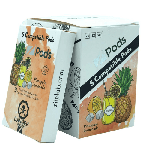 Z Pods S Compatible Pods Pineapple Lemonade 5% Nic Salt