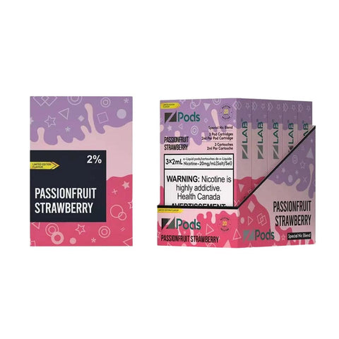 Z Pods 20MG Special Nic Blend - Passionfruit Strawberry