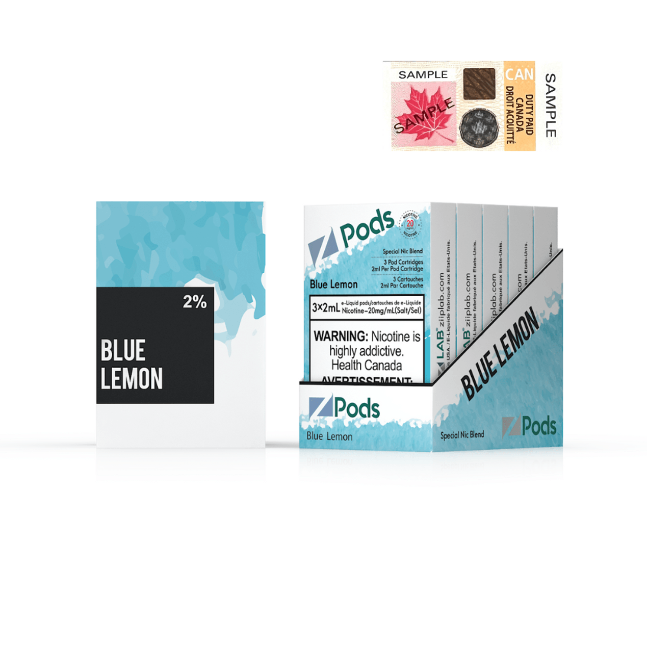 Z Pods 20MG - Blue Lemon - HM Vape