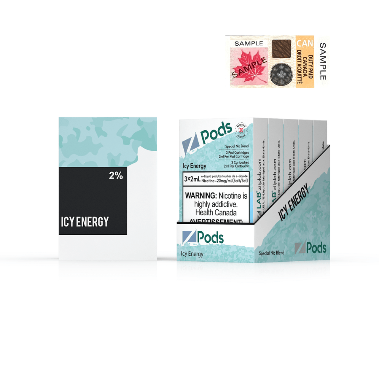 Z Pods 20mg - Icy Energy - HM Vape