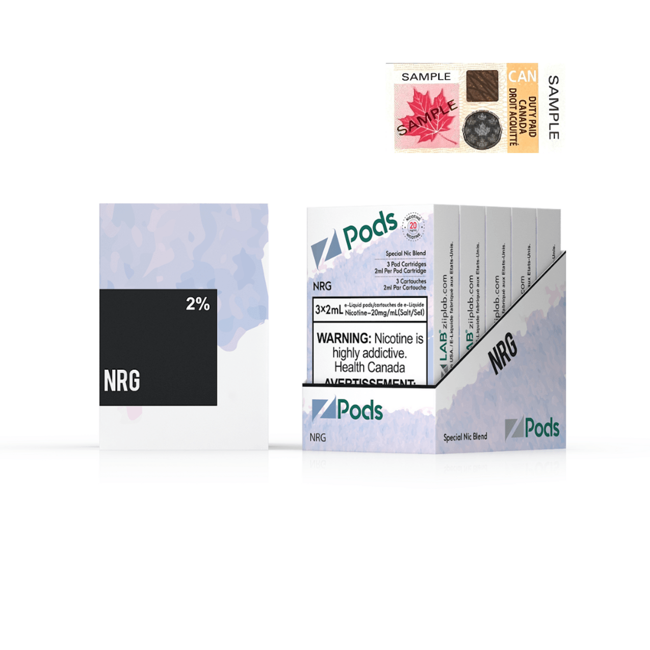 Z Pods 20mg - Wiings (NRG) - HM Vape