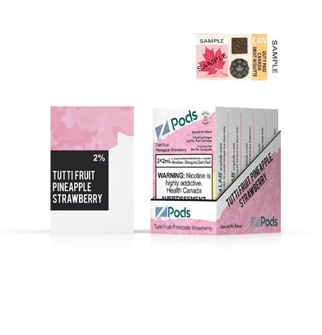 Z Pods  20MG - Tutti Fruit (Pineapple Strawberry)