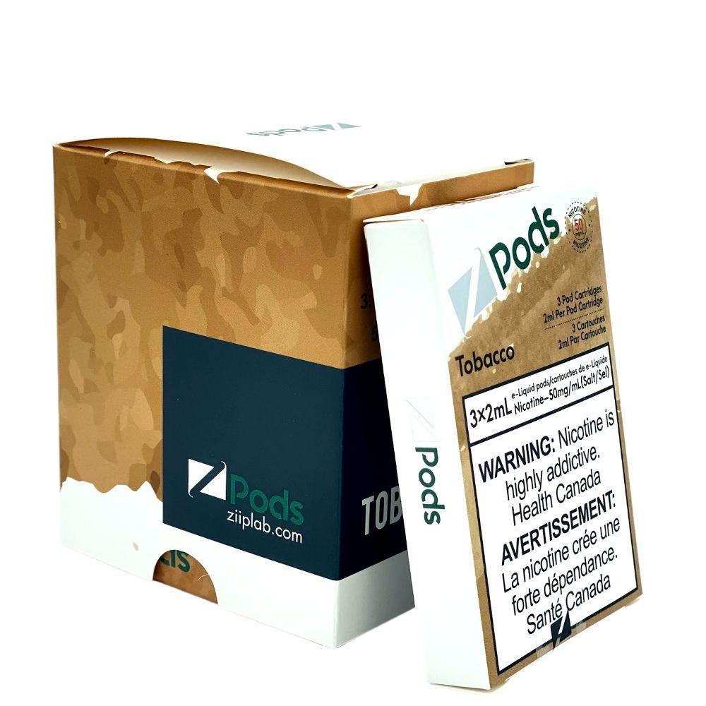 Tobacco Z Pods S Compatible Pods 5% Strength