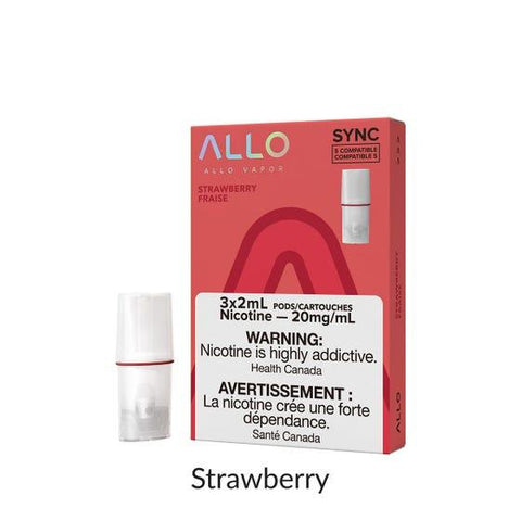 Allo Sync Pods - Strawberry