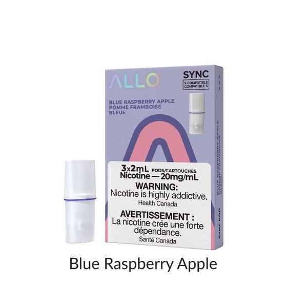 Allo Sync Pod Pack- Blue Raspberry Apple 3/PK