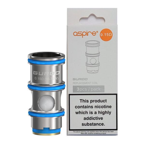 Aspire GUROO Replacement Coil (3 Pack) - HM Vape