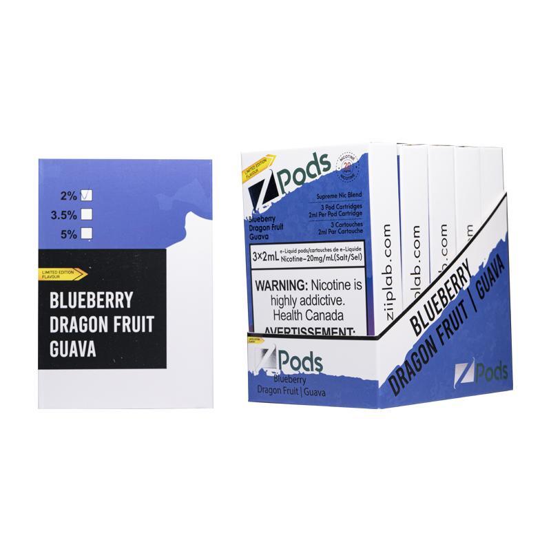 BLUEBERRY DRAGON FRUIT GUAVA LIMITED Z Pods