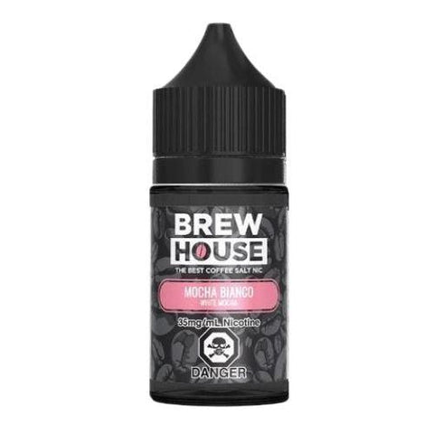 Brew House Salt Nic-Salt E-Juice - Mocha Bianco - HM Vape