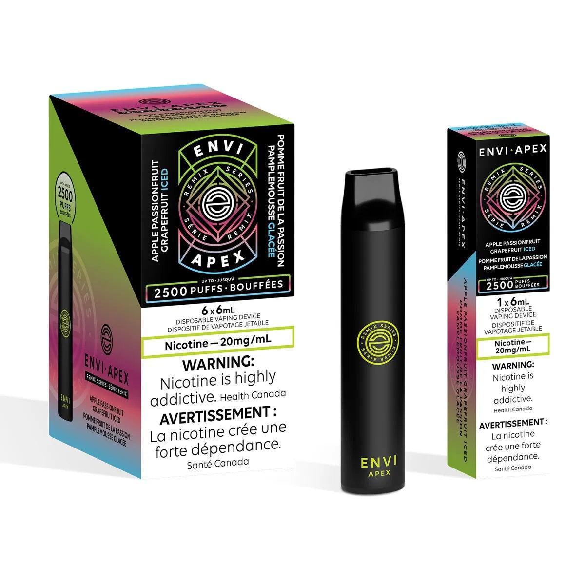 ENVI Apex Disposable Vape - Apple Passionfruit Grapefruit Iced