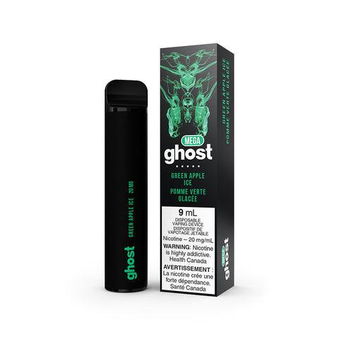 GHOST MEGA DISPOSABLE - GREEN APPLE ICE