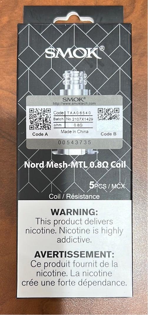 Smok Nord Replacement Coils 5/PK - HM Vape