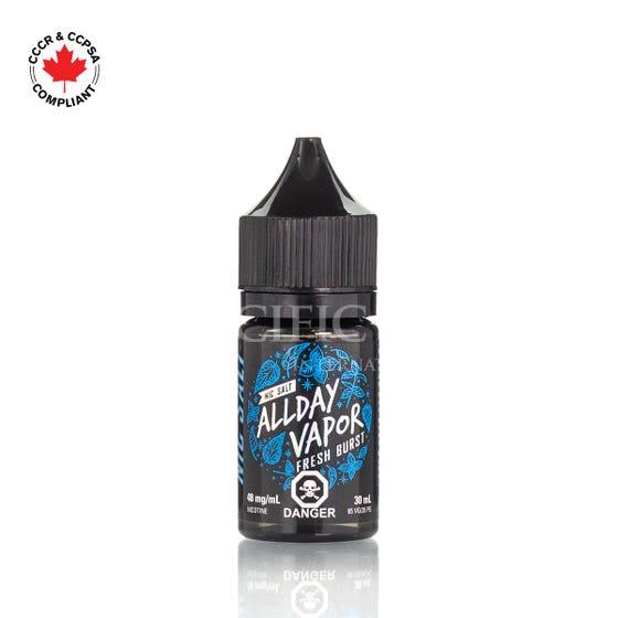 AllDay Vapor Nic-Salt E-Juice 30ml - Fresh Burst