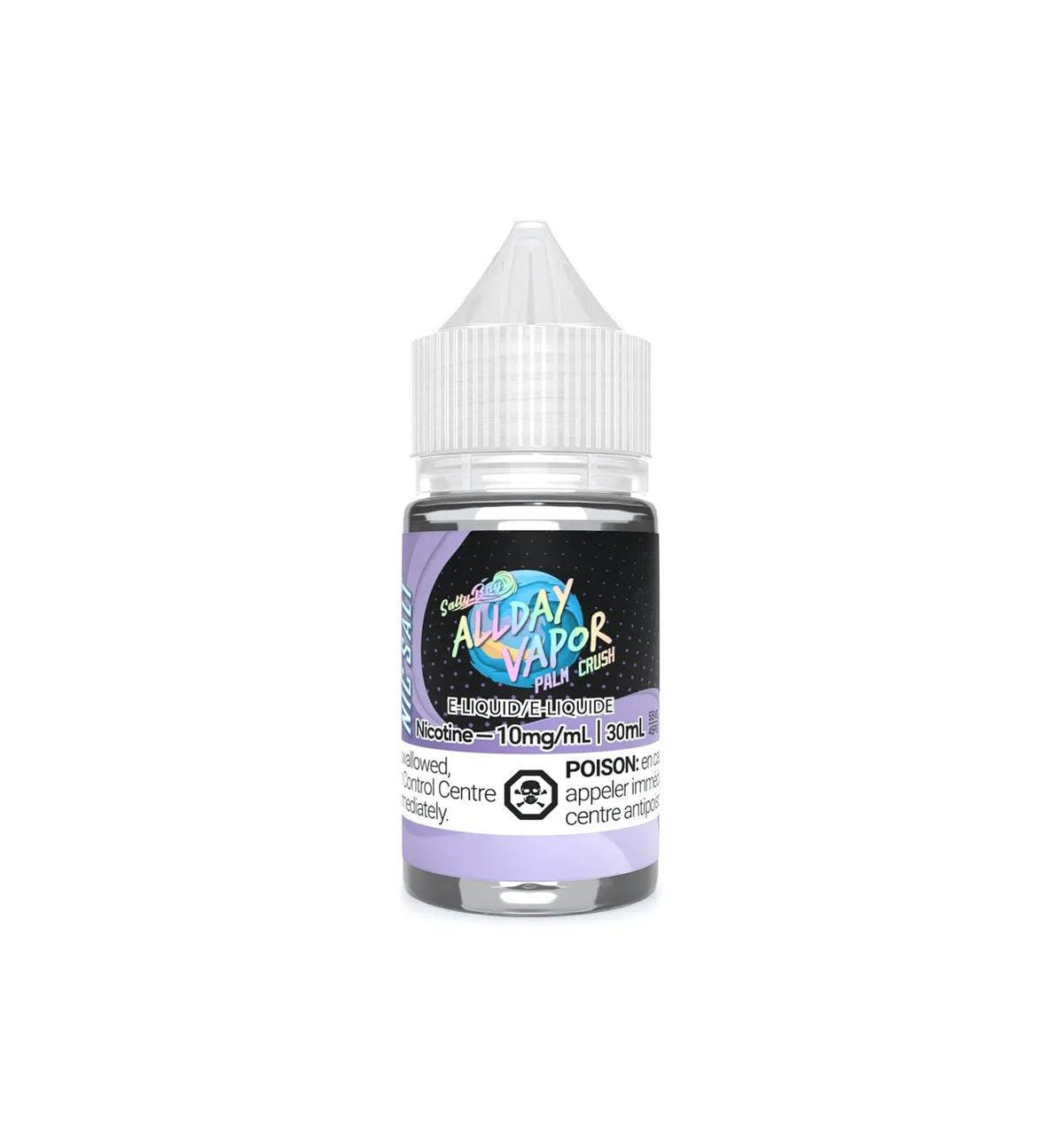 AllDay Vapor Nic-Salt E-Juice 30ml - Palm Crush