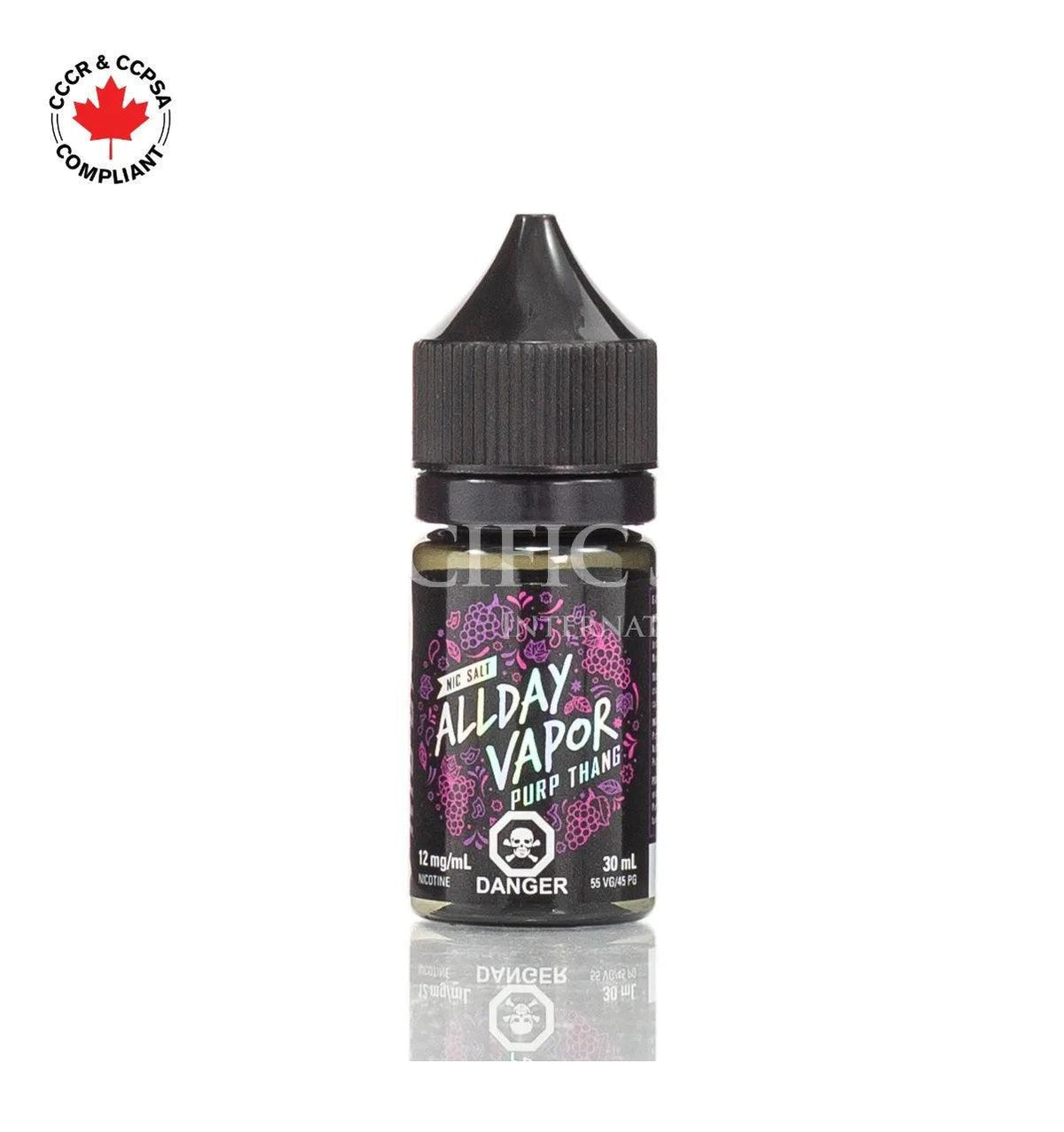 AllDay Vapor Nic-Salt E-Juice 30ml - Purp Thang