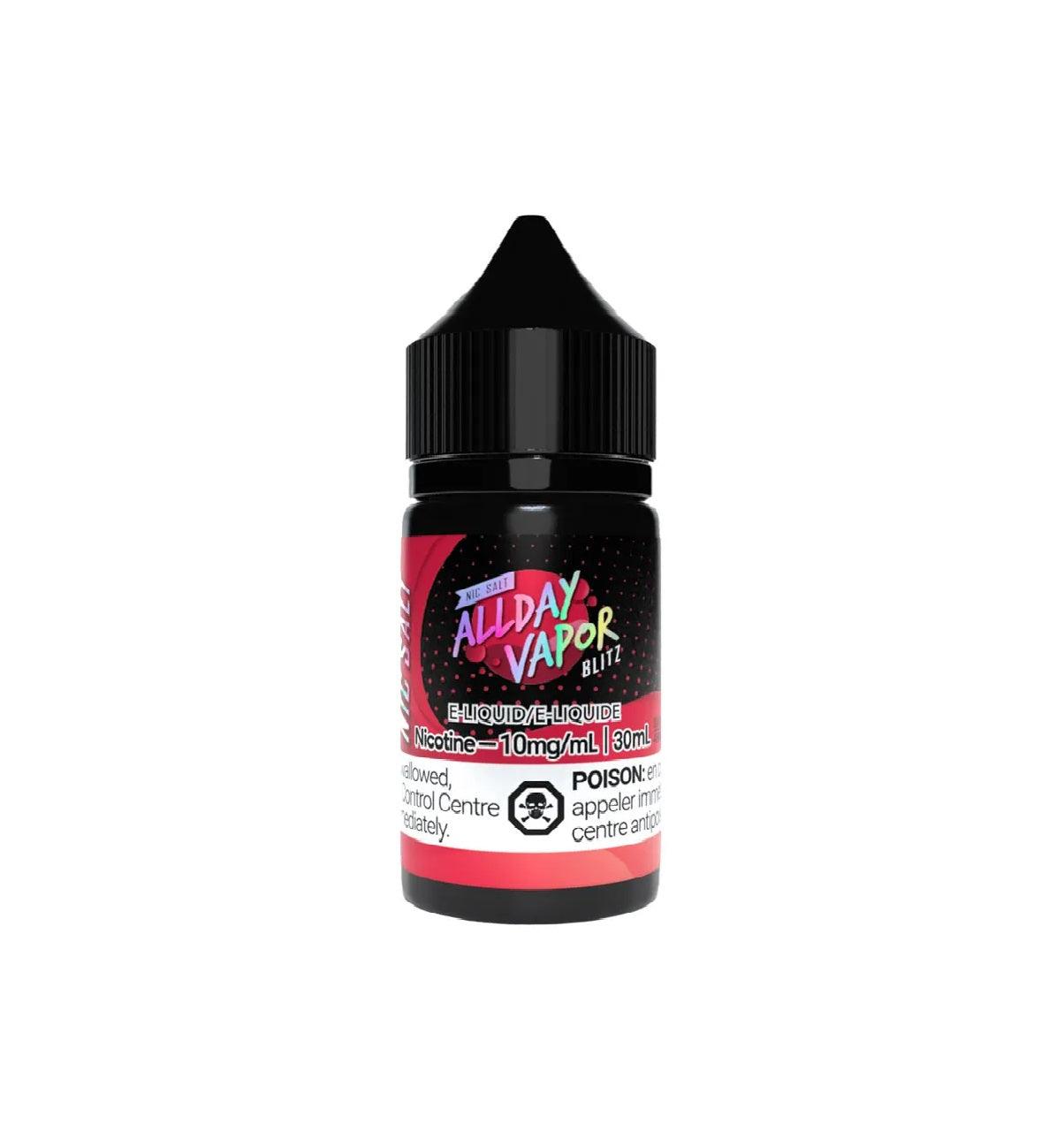 AllDay Vapor Nic-Salt E-Juice 30ml - Blitz