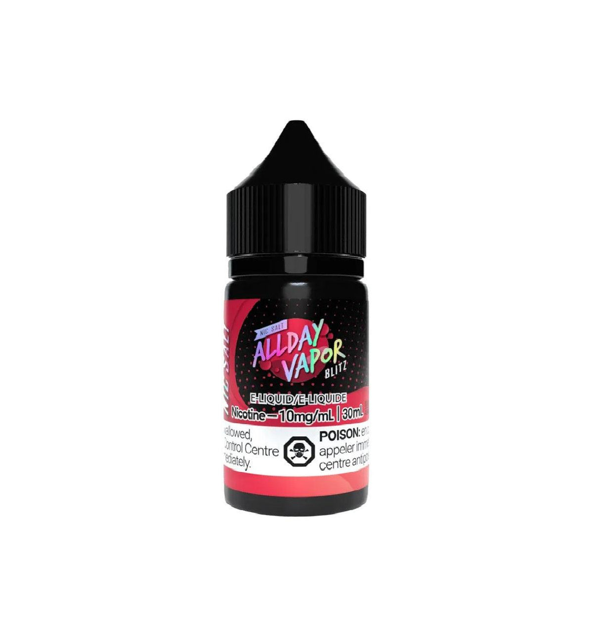 AllDay Vapor Nic-Salt E-Juice 30ml - Blitz