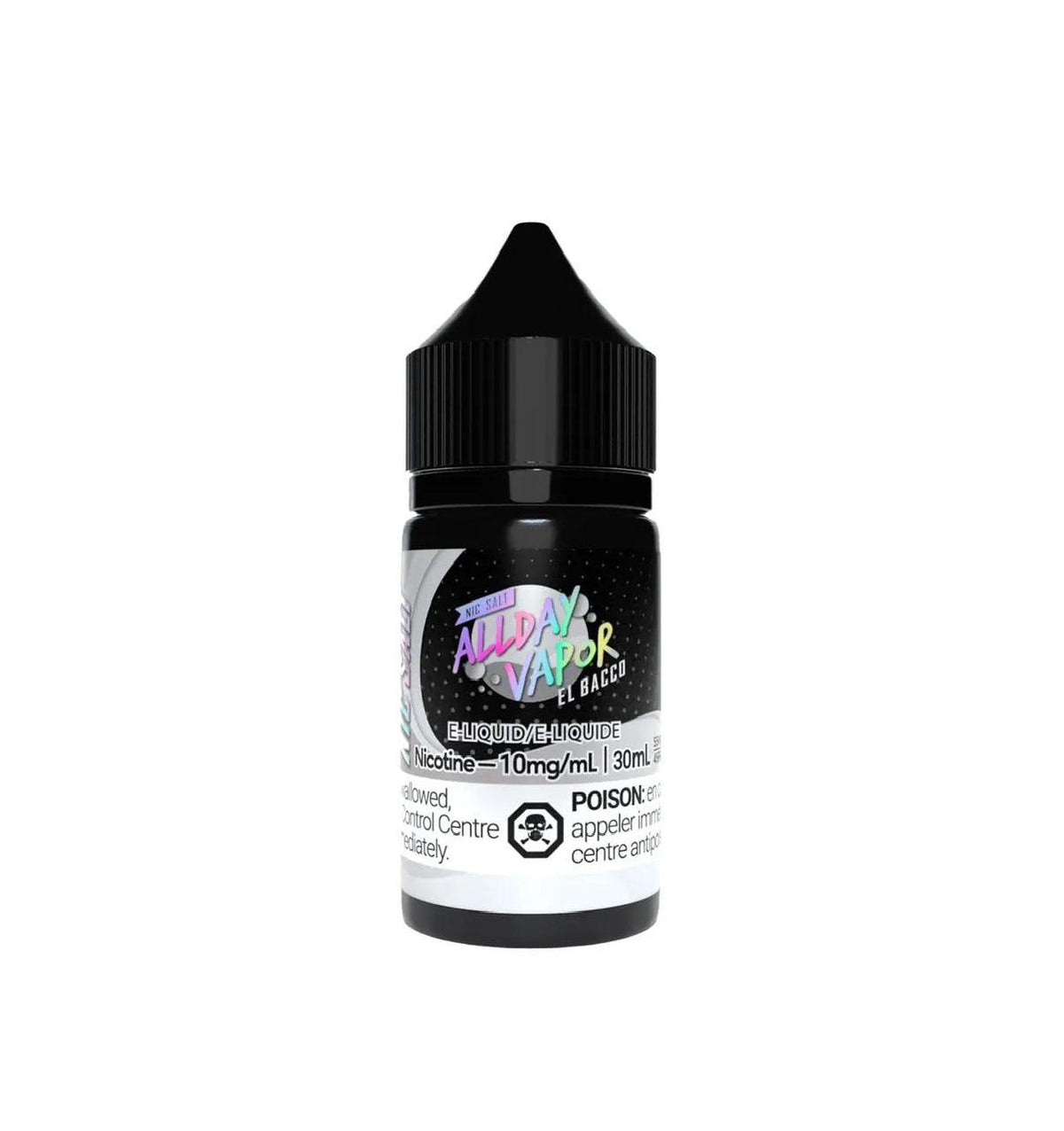 AllDay Vapor Nic-Salt E-Juice 30ml - El Bacco