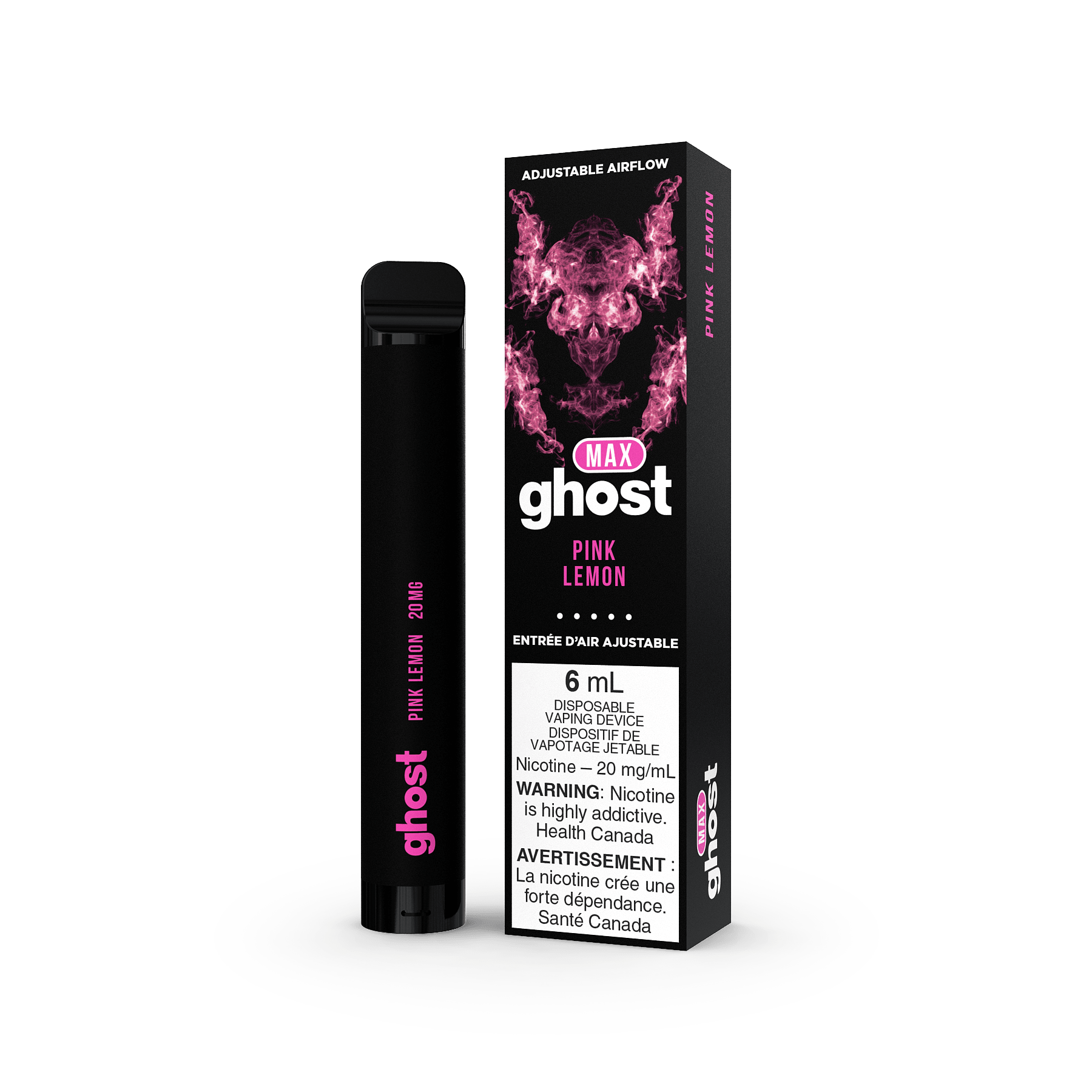 Ghost Max Disposable Vape - Pink Lemon