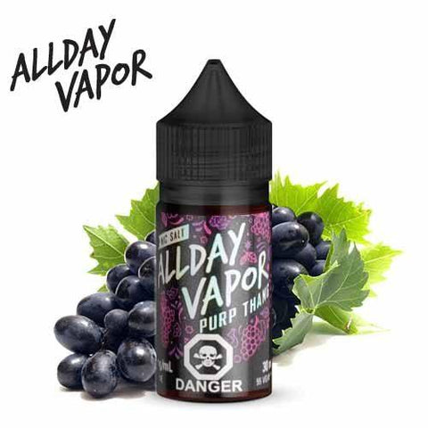 AllDay Vapor Nic-Salt E-Juice 30ml - Purp Thang