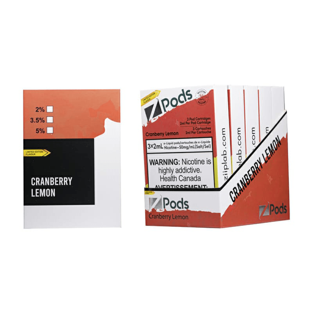 CRANBERRY LEMON LIMITED Z Pods