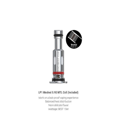 SMOK NOVO 4 REPLACEMENT COIL  5pk - Lp1-Meshed-0.9ohm_MTL