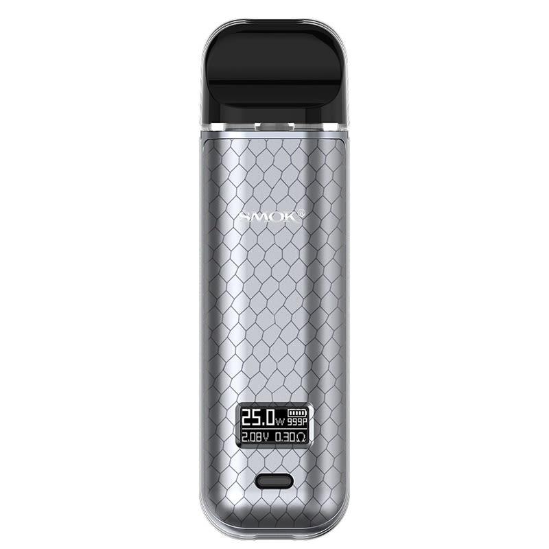 SMOK Novo X Open Pod Kit - SILVER COBRA